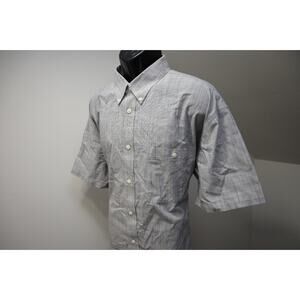 ORVIS Country Fishing Shirt Plaid Short Sleeve Front Pocket Mens Size 2XL XXL